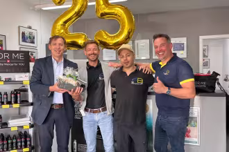 PB Fahrzeugpflege feiert 25-j&auml;hriges Firmenjubil&auml;um