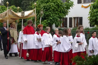 Fronleichnamsprozessionen in St. Ingbert und Rohrbach