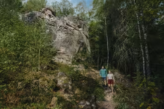 Deutschlands bester Premiumwanderweg 2022 au&szlig;erhalb der Alpen ist in Losheim am See￼