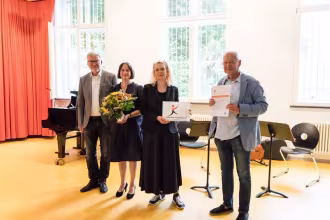 Musikschule der Landeshauptstadt Saarbr&uuml;cken ist die erste &bdquo;gesunde musikschule&reg;&ldquo; des Saarlandes