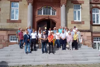 Hoher Besuch bei den Friedrichsthaler Seniorensicherheitsberatern