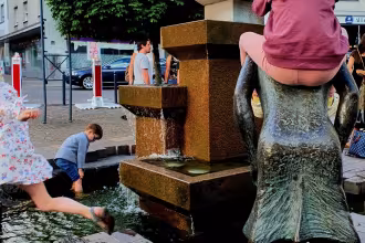 Nostalgie-Kinderfest in der Innenstadt
