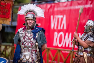 Feuershow bei der Vita Romana muss abgesagt werden.