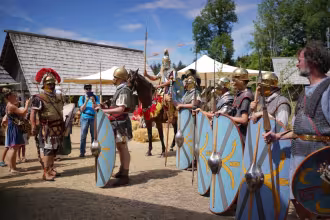 Living History - Kelten-R&ouml;mer-Treffen im Keltendorf Otzenhausen