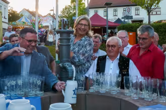 41. Schiffweiler Dorffest er&ouml;ffnet
