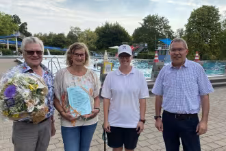 50.000 Besucherin im Freibad Saarwellingen