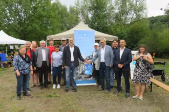 G&auml;ste aus Ilmenau besuchten das Familien- und Kinderfest