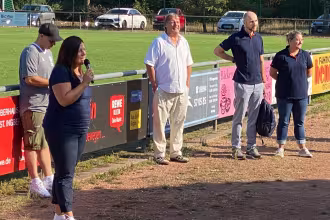 Ende der "Fun Ferien Dengmert" mit dem Fu&szlig;ballcamp beim SV Rohrbach e. V.