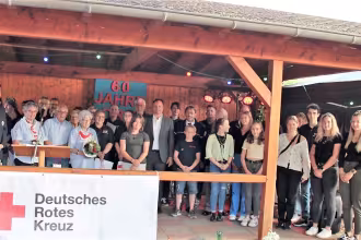 Herzlichen Gl&uuml;ckwunsch - DRK und JRK Habach feierten 60 Jahre!