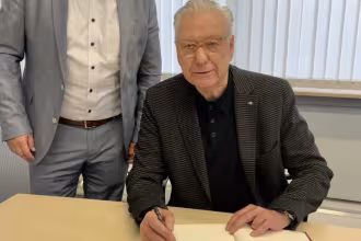 Gerd Dudenh&ouml;ffer zu Gast im Bexbacher Rathaus