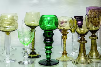 Wadgasser Glas in &uuml;berraschender Zusammenschau