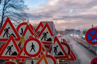 Kanalbauarbeiten Adlergasse Bexbach &ndash; Vollsperrung f&uuml;r 5 Tage