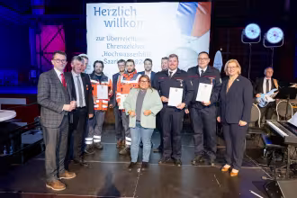 Ehrung Hochwasserhilfe