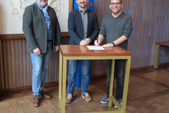 Unterzeichnung Mitgliedsantrag