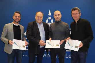 Unterzeichnung des st&auml;dtebaulichen Vertrages f&uuml;r das St. Wendeler Neubaugebiet &bdquo;Lanzenberg&ldquo;