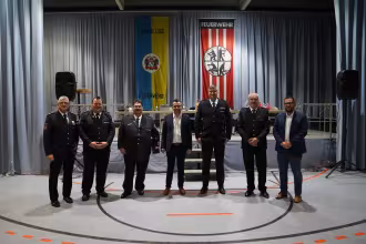 Die Neue Wehrf&uuml;hrung der Feuerwehr Saarlouis