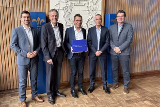 Vetter Pharma zu Gast im Saarlouiser Rathaus