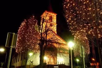 Weihnachtliche Beleuchtung