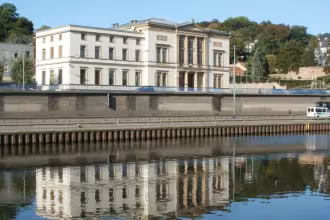 Landtag des Saarlandes in Saarbr&uuml;cken &ndash; Au&szlig;enansicht