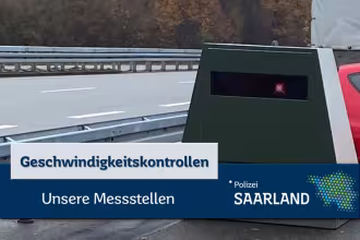 Geschwindigkeitskontrollen im Saarland