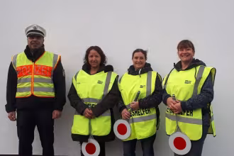Ausbildung von Jugendverkehrshelferinnen und -helfern in der Jugendverkehrsschule St. Wendel
