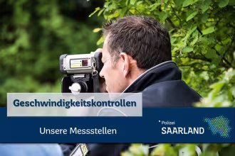 Geschwindigkeitskontrollen im Saarland