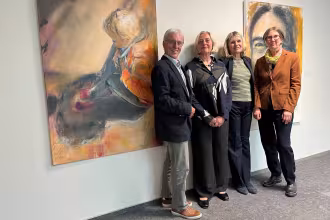 PM: Fluidum &ndash; Astrid Woll-Herrmann stellt im Rathaus St. Ingbert aus