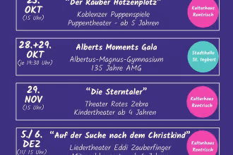 PM: Theaterspa&szlig; 2026: Theater, Musik und Weihnachtszauber f&uuml;r die ganze Familie