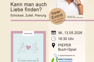 PM_Arbeitskreis Frau und Gesundheit und Pieper Saarlouis laden zu Lesung mit Dr. Mathias Jung ein