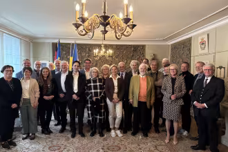 Presseinfo - Empfang der Jury des 11. Internationalen Orgel-Kompositionswettbewerbs im Rathaus
