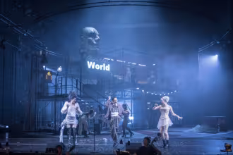 PM Theatergottesdienst zur "Dreigroschenoper" von Bertold Brecht